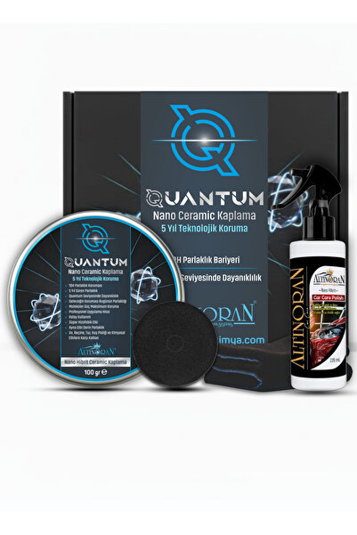 Altınoran Quantum Profesyonel Seramik Kaplama 100gr - Hibrit Teknoloji 5 Yıl ...