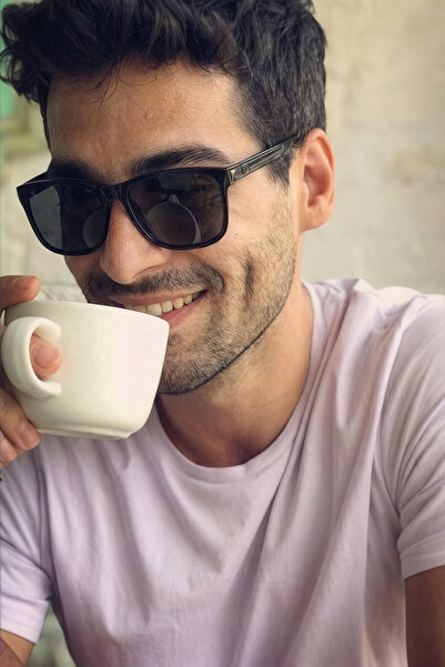 Eyesofia نظارة شمسية لورنزو مستقطبة عالية الجودة باللون الأسود للجنسين