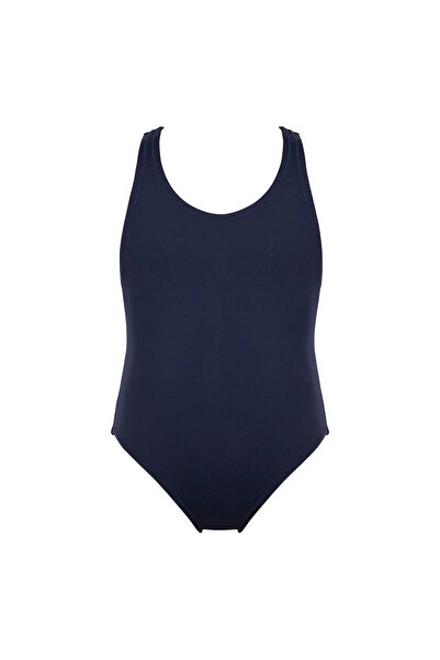 Kom Дівчачий синій купальник