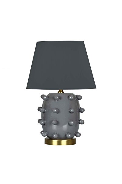 Generic Brand Gray Roman Ceramic Lampshade - Anthracite Headboard