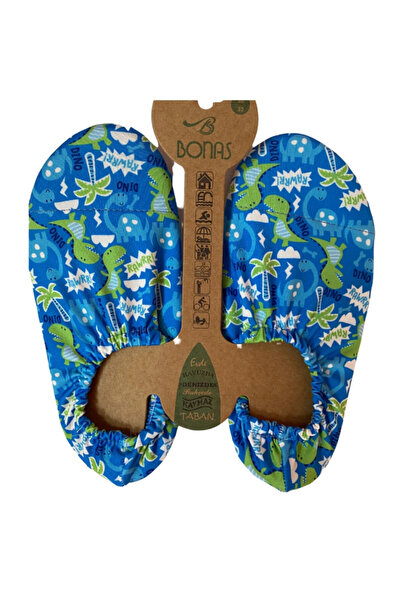 GOODNESS Çocuk Dinazor Model Kaymaz Taban Havuz Ve Deniz Ayakkabısı