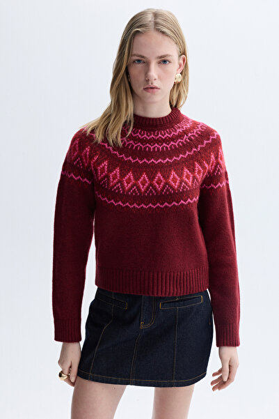 Mudo JAKARLI BİSİKLET YAKA KAZAK