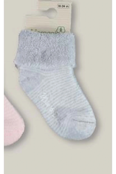 Biorganic جوارب مضادة للانزلاق - - رمادي - 18-24 شهرًا - 68354-23316