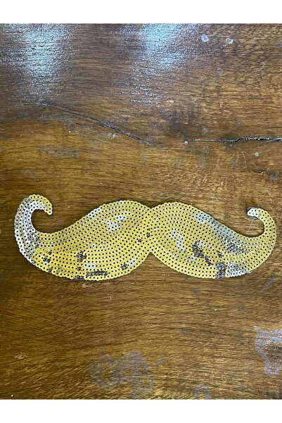 Gönülden Tasarım 27x7 cm peglani šljokica za vez u obliku brkova, pribor za š...