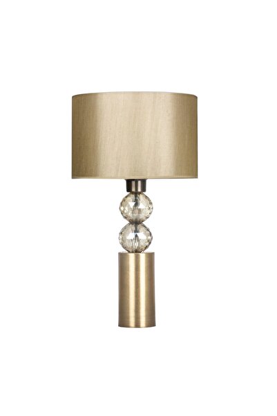 Genel Markalar Eskitme Altın Milano Abajur –Parlak Bej Başlık