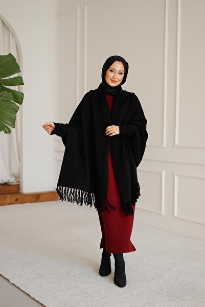 erk giyim Πλεκτά Shawl Poncho