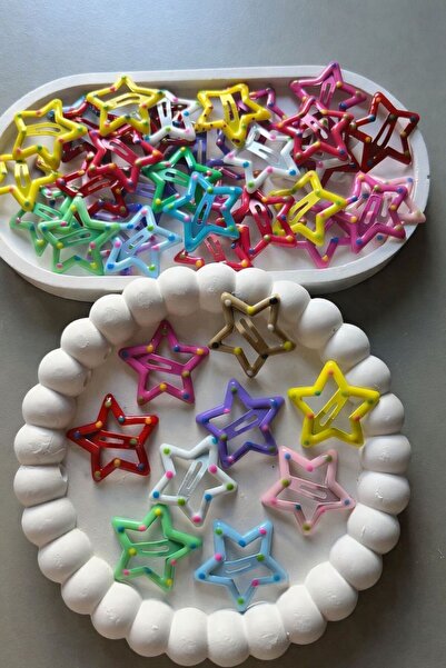 ELAS HOME Cataramă cu stea cu buline 10 buc