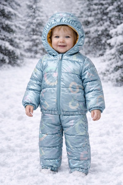 Superbaby Blue fas costume for children