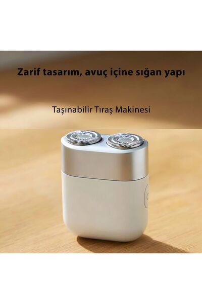 Dragon Hilda Jx-08 Taşınabilir Şarjlı Su Geçirmez Traş Makinesi