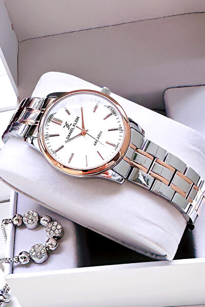 Daniel Klein Orijinal Kadın Kol Saati 3 Atm Su Geçirmez İki Renk Çelik Kordon...