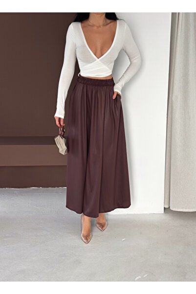 YUSUF CAN KARATAŞ KARATAŞ GİYİM FUSTE DE FEMEI CU APELARE DE PIELE, ȚESUT LAC...