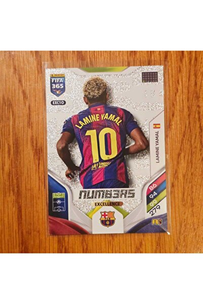 Panini 2026 Lamine Yamal Excellence Numbers Oyun Kartı EXC10