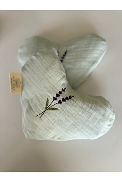 SUNYOGA Pernă pentru ochi pentru meditație cu lavandă – Dimensiune mare (pent...