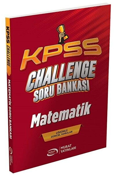 Murat Yayınları 4050 - KPSS Matematik CHALLENGE Soru Bankası