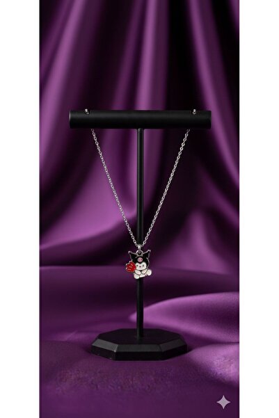 Luxmon Kuromi Themed Anime Necklace 1 Piece
