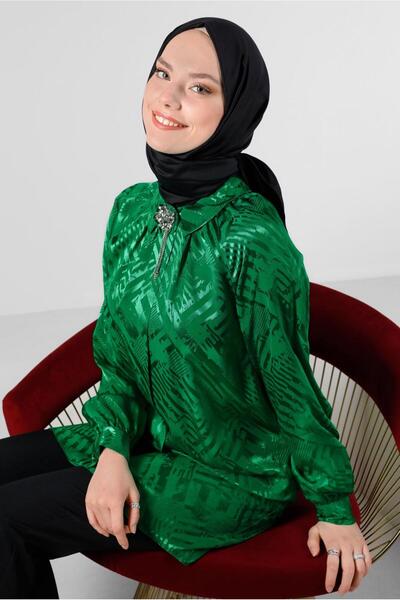 Alvina إكسسوارات منقوشة من الساتان 43683