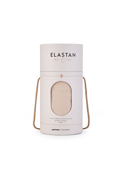 Yatsan Elastan De Luxe Lastikli Çarşaf & Yastık Kılıf Seti Ten Rengi