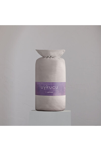 Yatsan Uykucu Elastan Lastikli Çarşaf Seti Taş Rengi