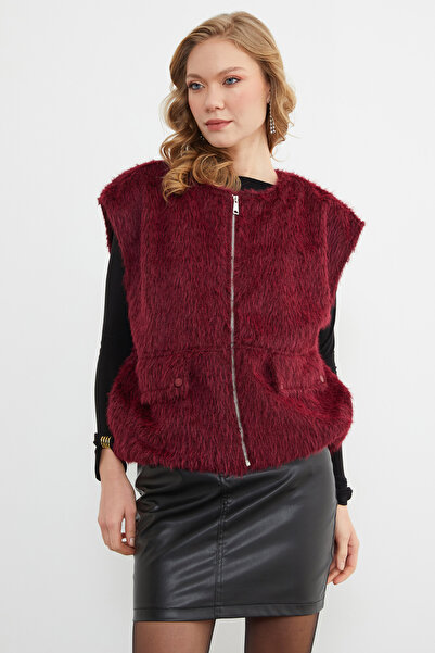 Fulla Moda Детальний бомбер з плюшевою підкладкою