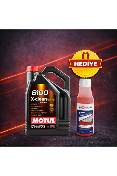 Motul 8100 X-clean Efe 5w-30 5 Lt Motor Yağı