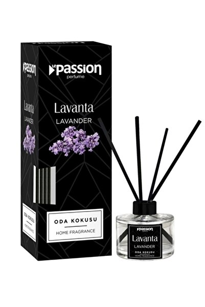 LE PASSİON PERFUME Lavanta Kokulu Bambu Çubuklu Oda Kokusu Kalıcı Ev & Banyo Için Etkili Bambu Çubuğu Ortam Kokusu