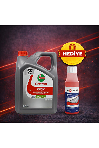 CASTROL Gtx 10w40 4 Lt Sentetik Motor Yağı