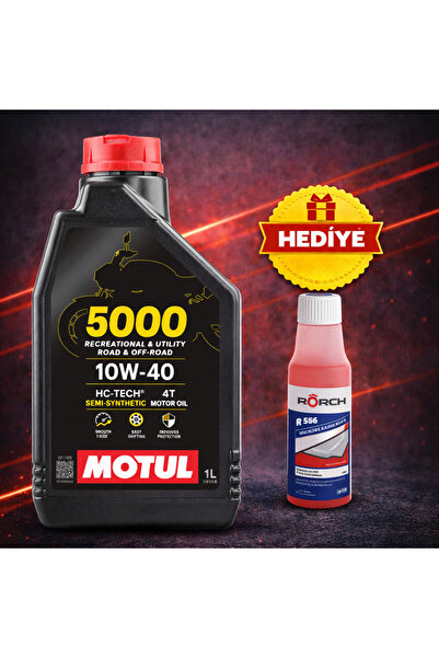 Motul 5000 10W-40 4T Motosiklet Motor Yağı 1 Lt