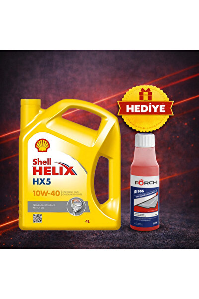 SHELL Helix Hx5 10w-40 4 Lt Motor Yağı