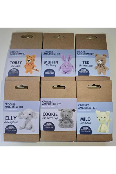 Hello Set Mini Amigurumi 6 bucăți