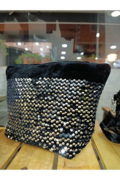 SADECE SEN DE TASARIM PAYETLİ CLUTCH ÇANTA/EL ÇANTASI/PORTFÖY/FERMUARLI ÇANTA