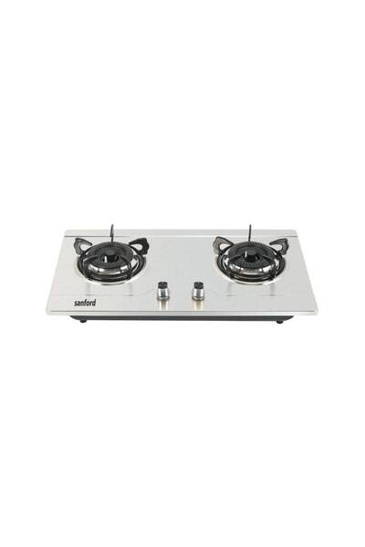 Sanford موقد غاز زجاجي مزدوج الشعلات من سانفورد