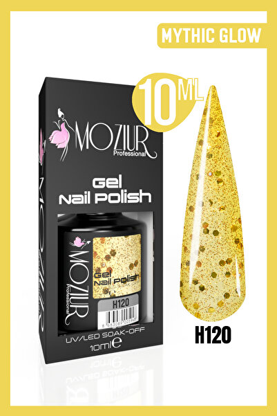MOZIUR Kalıcı Oje Uv Led H120 (SİMLİ SERİ) 10ml