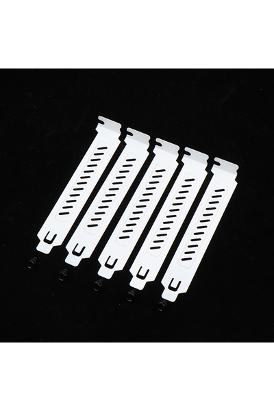 Choice 5Pcs Inclined hole 5Pcs Desktop Computer Host Chassis PCI Cooling Dust...