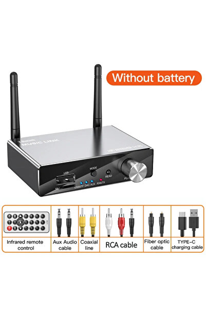 Vikefon بلوتوث الإصدار 5.0 B BT 5.3 جهاز تحكم عن بعد، جهاز إرسال واستقبال بلو...