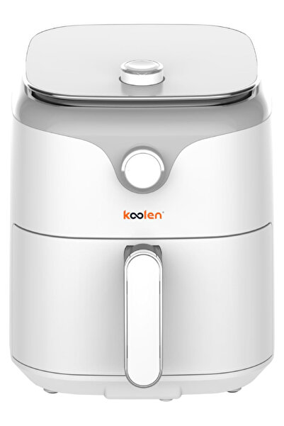 Koolen كولن قلاية هوائية 3.5 لتر 1400 واط مانوال ابيض * سيلفر 816102014