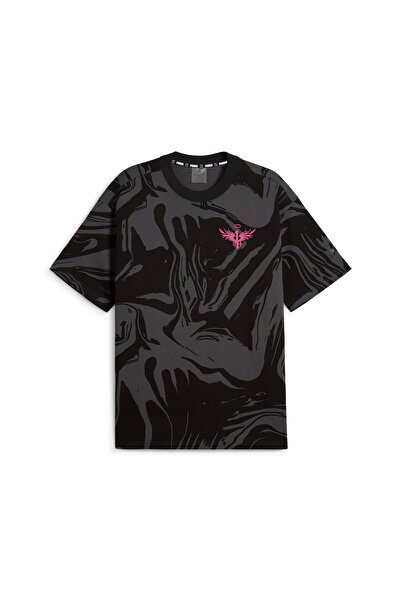 Puma Mens MELO x TOXIC T-Shirt - Black