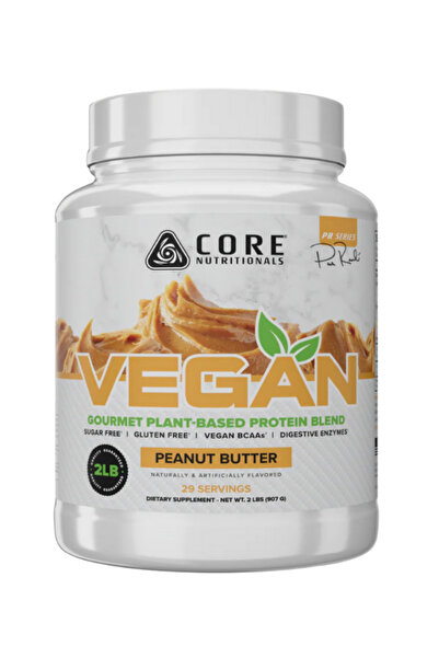 Core Nutritionals بروتين نباتي، تعافي نباتي وتغذية يومية، زبدة الفول السوداني...