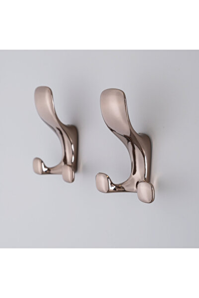 System 2010 Duvara Monte Portmanto Askılığı Rose Renk Çap 80 Mm