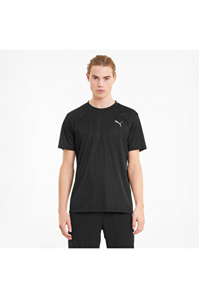 Puma تيشيرت تدريب بلاستر المفضل للرجال - أسود