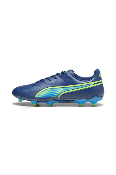 Puma Mens KING MATCH FG/AG Football Boots Unisex Crampons - Blue