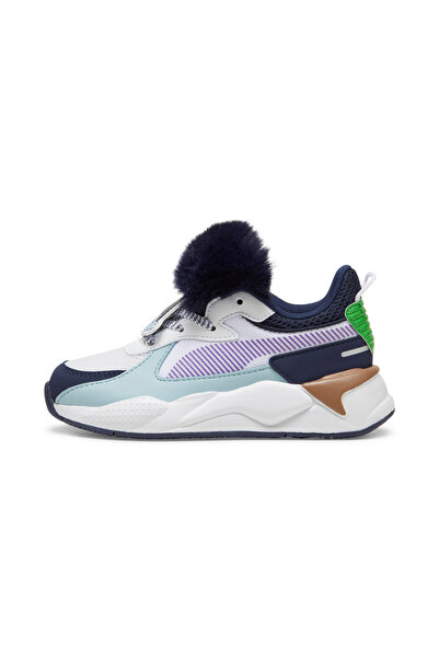 Puma حذاء رياضي للأطفال من TROLLS RS-X - أبيض