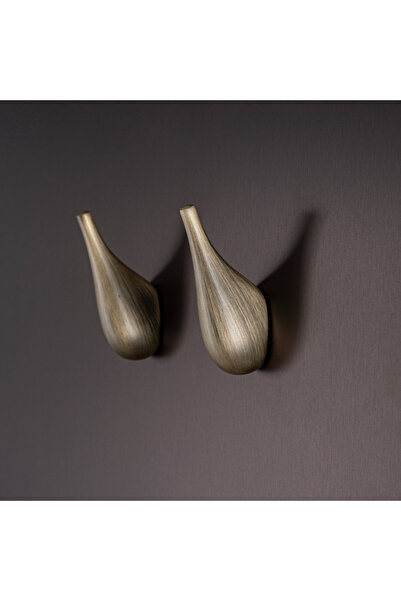 System 2015 Duvara Monte Portmanto Askılığı Antik Renk Çap 28 Mm