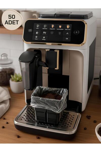 Shal&Shal اشتري 4 واحصل على 3 ماكينة صنع القهوة 50 قطعة (17 سم × 25 سم) (نفايات معاد تدويرها)