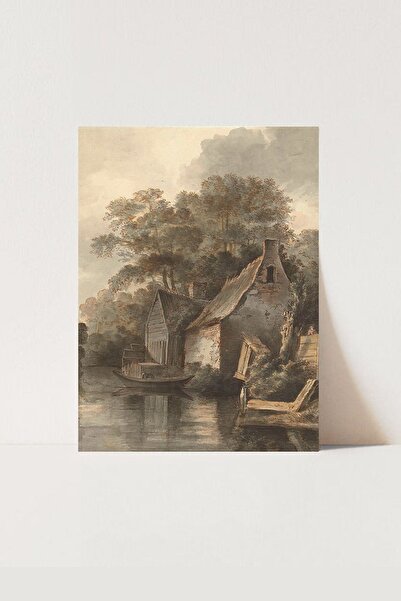 HOME DEKORİSTA Vintage Manzara Poster, Galeri Duvarı, Sanatsal Baskı, DEKORIS...