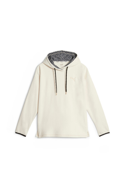 Puma Womens LOGO LOVE Training Hoodie - White