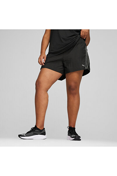 Puma Womens Fit Woven Shorts - Black