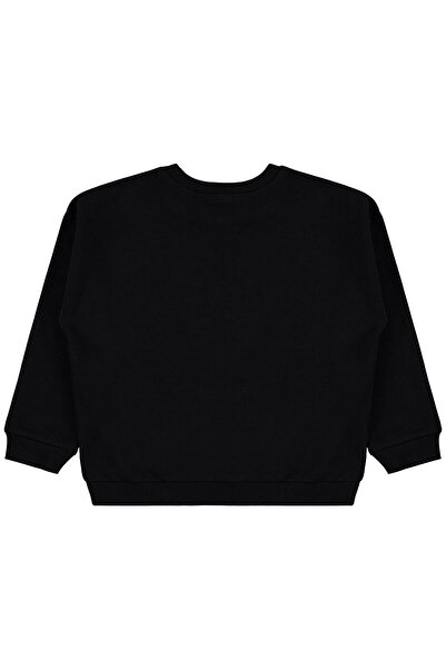 Civil Boys سويت شيرت مطرز عليه أسد للأعمار من 6 إلى 9 سنوات - أسود للأعمار من...