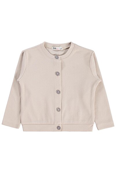 Civil Girls سترة للأطفال من عمر 2-5 سنوات مع فيونكة على الياقة - لون عاجي للأ...