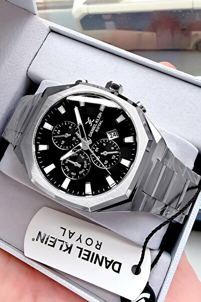 Daniel Klein Hediyelik Orijinal Takvimli Erkek Kol Saati 3 Atm Su Geçirmez Gu...