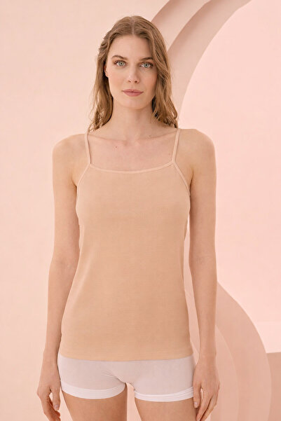 NBB Ten Rengi Ince Askılı Atlet